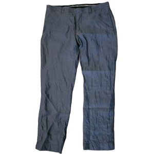 🍁3/$30 H & M Men's Linen Grey Pants Size 34